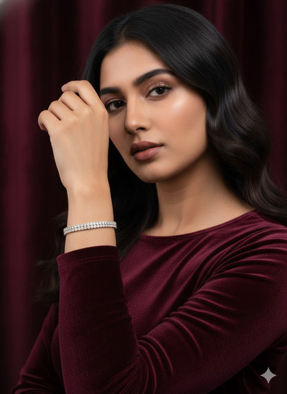 GLAM DUAL LINE BRACELET