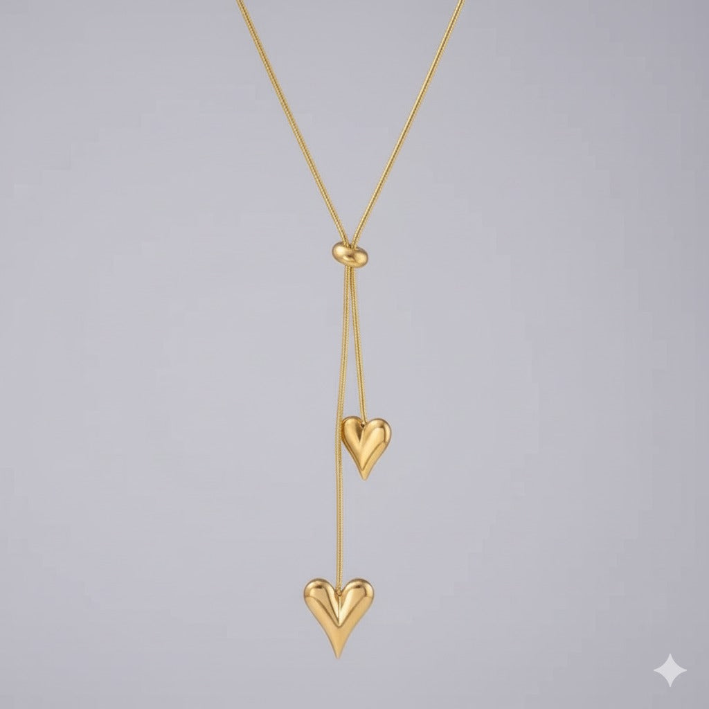 DOUBLE HEART TIE TYPE