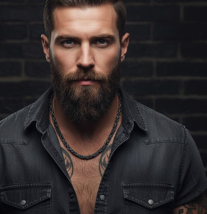 BYZANTINE CHAIN BLACK