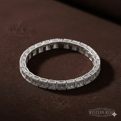 ARMBAND CRYSTAL BRACELET SILVER