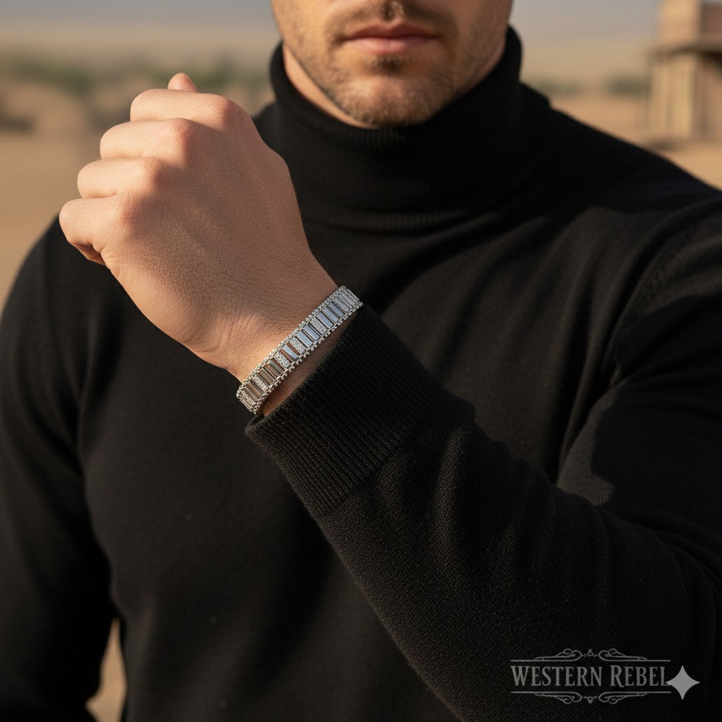 ARMBAND CRYSTAL BRACELET SILVER