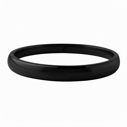 CUSTOMISED CLASSIC SNAP BRACELET - BLACK