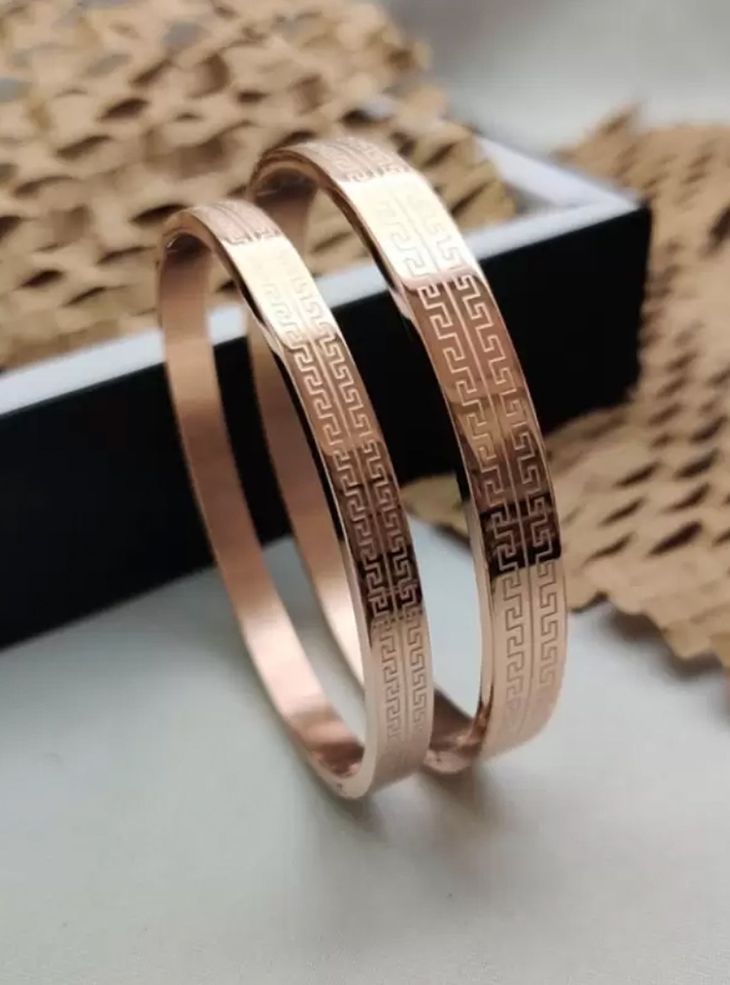 CUBIC ZIRCONIA BRACELET - ROSE GOLD