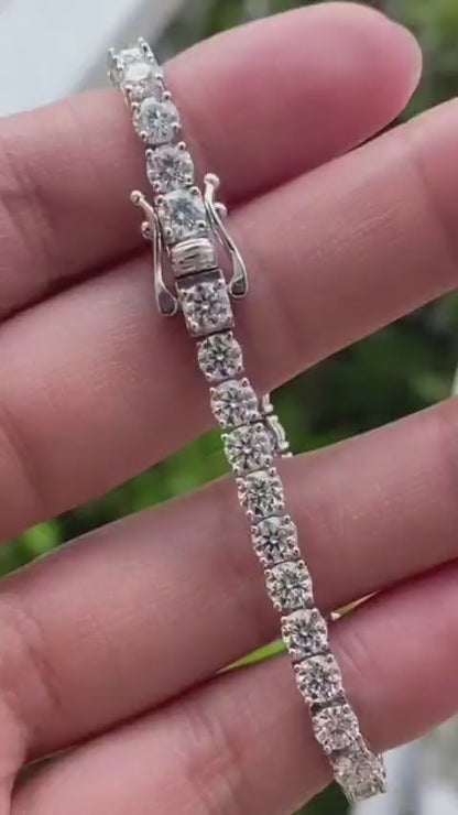 Moissanite Tennis Bracelet – Timeless Luxury