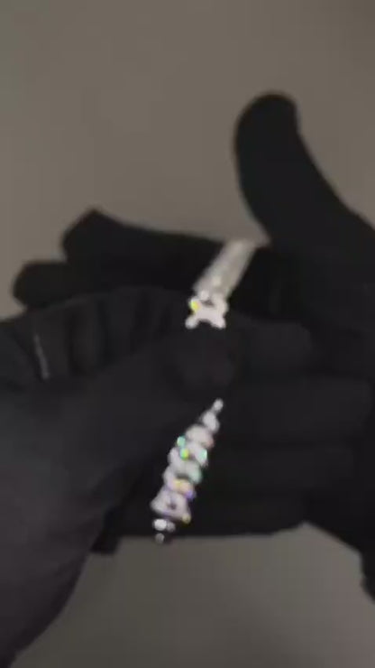 ICED CUBAN CHAIN - SILVER