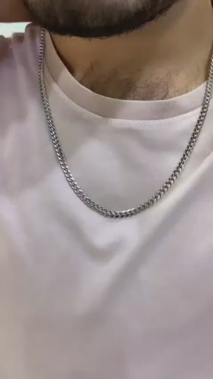 CUBAN LINK SET (SS) - DAILY WEAR