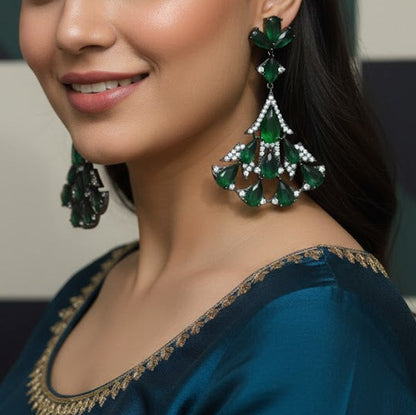 EMERALD RADIANCE CHANDELIERS