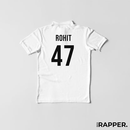 CUSTOM POLO T-SHIRT - WHITE