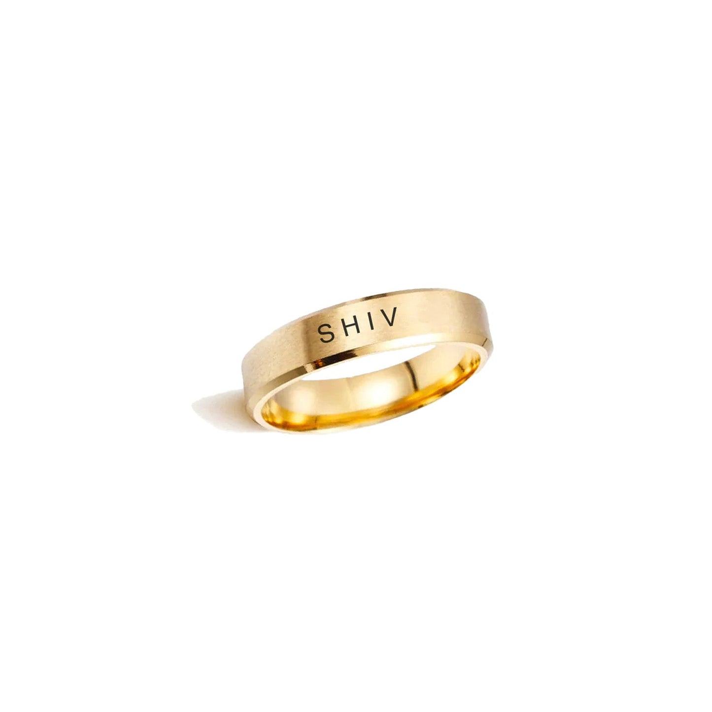 CUSTOMISED RING - BLACK / GOLD / SILVER